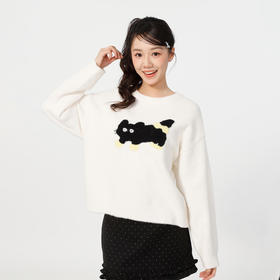 圆领基本款卷毛绒毛衣-纪念日百货门店同款169151648