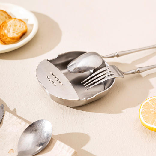 摩登主妇304不锈钢可立锅铲置物架多功能放筷子勺子铲子汤勺架托 商品图8