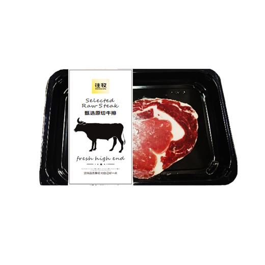 往牧 甄选原切谷饲眼肉牛排150g*8 商品图1