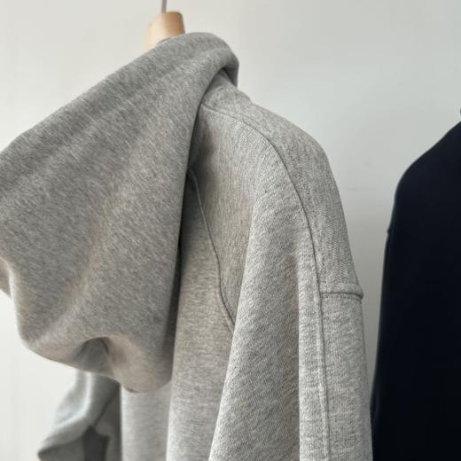 老米优品🎈3-5天！韩代同款！《松弛感薄绒连帽卫衣外套》超洋气百搭~ 宽松落肩袖，显瘦慵懒，冬季内搭，春季外穿！WT260119A 商品图11