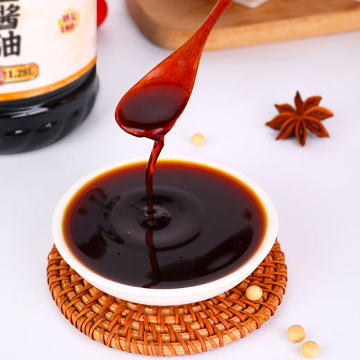素莲华 黄精纳豆酱油 黄精纳豆醋 1.28L/瓶 商品图1