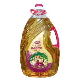 福迎康一级压榨特香花生油 5L/桶