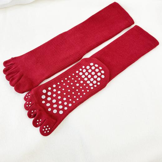 壁虎瑜伽【2601WZ496】鸿运专业防滑五趾袜【5天发货】 商品图3