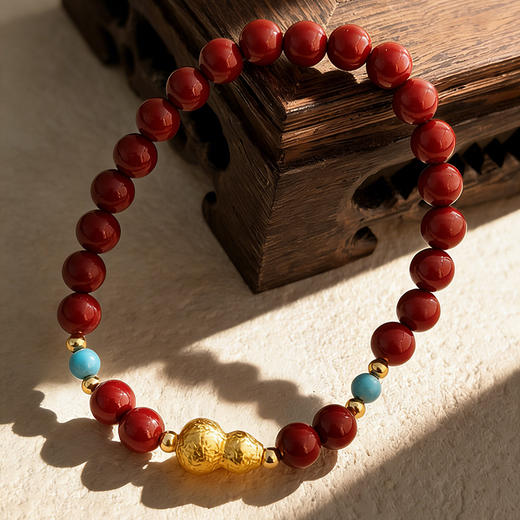 【新年福利 任选规格 买一送一】BAOFANDI宝梵迪2026新年爆款新中式国风百搭朱砂手串合集 商品图2