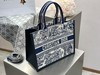 迪奥  Book Tote 新款配皮托特 蓝老虎 动物园 小/中号（LZ） 商品缩略图1