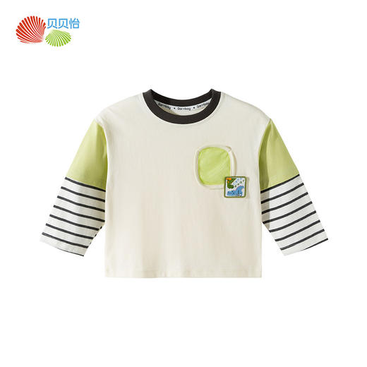 贝贝怡男童长袖T恤ZB1FS001 商品图9