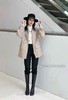 W55319#限量款中长彩点外套 商品缩略图0