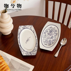 物兮物 欧式中国风系列 绮梦宝境 陶瓷碟