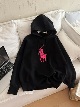 原单正品拉夫劳伦大马标Pink pony慈善款系列卫衣 ，男女同款，只有M L 码