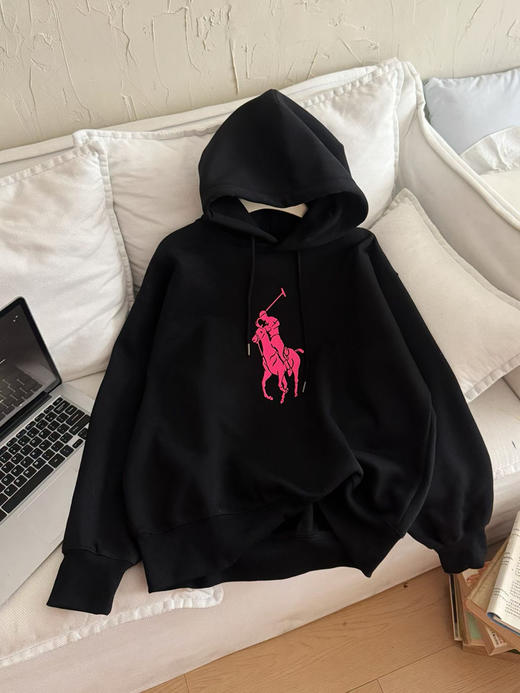 原单正品拉夫劳伦大马标Pink pony慈善款系列卫衣 ，男女同款，只有M L 码 商品图0