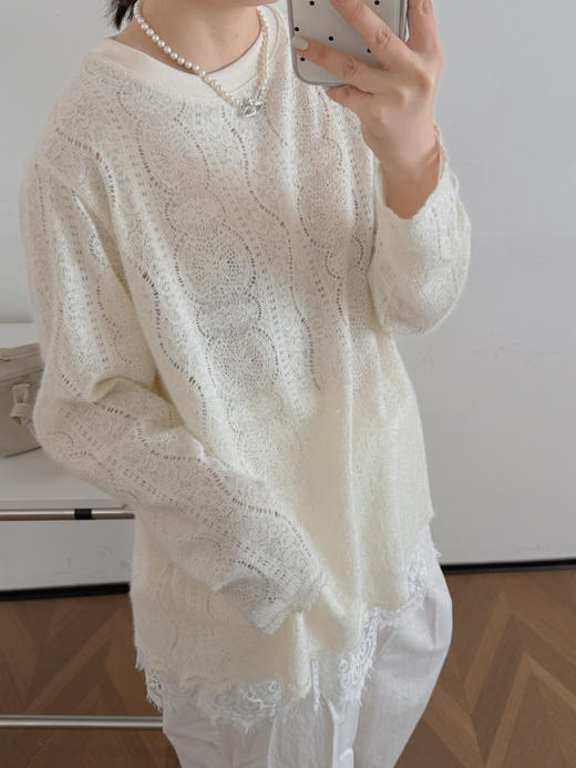 韩国订单蕾丝打底衫011906 商品图9