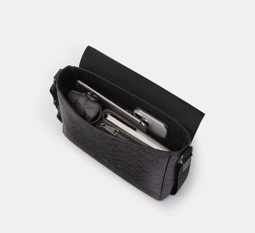 3折！Coach 男士经典老花Houston翻盖挎包 商品图4