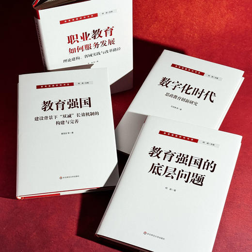 教育强国研究书系 教育强国的底层问题“双减”长效机制的构建与完善 数字化时代思政教育创新研究 职业教育如何服务发展 商品图2