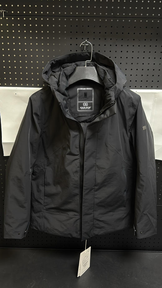 原单正品 KOLON SPORT可隆防水透湿防风耐磨男士可拆卸帽羽绒服，
尺码：M-3XL 商品图0
