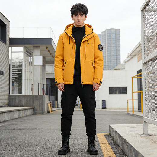 Schenvega 情侣冲锋衣 三防绵羊毛棉衣外套 男女同款 加厚保暖 抵御严寒 商品图3