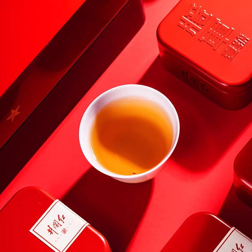 井冈红茶叶将军壹号礼盒特级红茶 浓郁桂圆香型 茶叶礼盒装送礼 商品图2