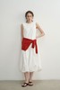 LNNNS 法式极简风白色背心无袖连衣裙 21850 商品缩略图0