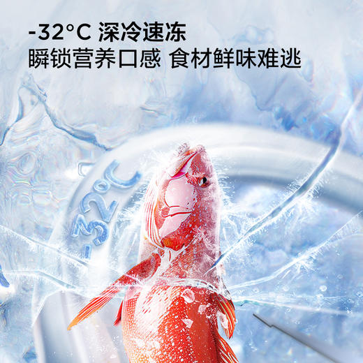 【新品上市】TCL 大至鲜479升法式多门四开门超窄小户型大容量净味抗菌深冷速冻电冰箱 R479V7-D 商品图6