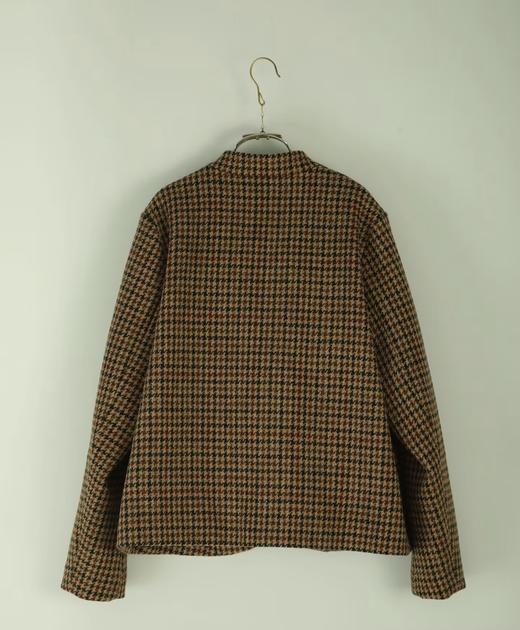 ECOLE DE CURIOSITES复古格纹短外套 商品图11