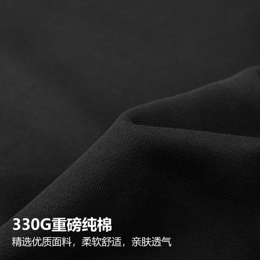 GXG男装【立体绣花】秋季简约刺绣宽松休闲男式圆领纯棉卫衣K&C 商品图3
