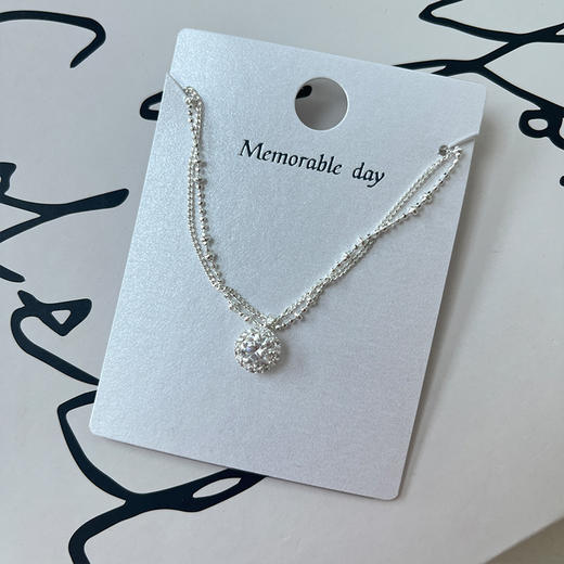 高级感浪漫项链法式 -纪念日百货门店同款163893641 商品图3