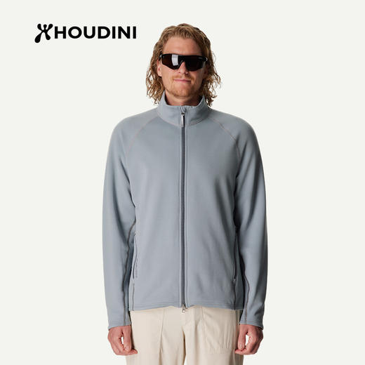 HOUDINI胡丁尼 Power Up Jacket高阶魔术师男保暖立领抓绒衣内胆 830068/830021 商品图5
