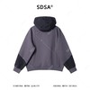 24616SDSA男士秋冬新款痞帅男装韩版时尚拼接半拉链连帽卫衣百搭宽松 商品缩略图5