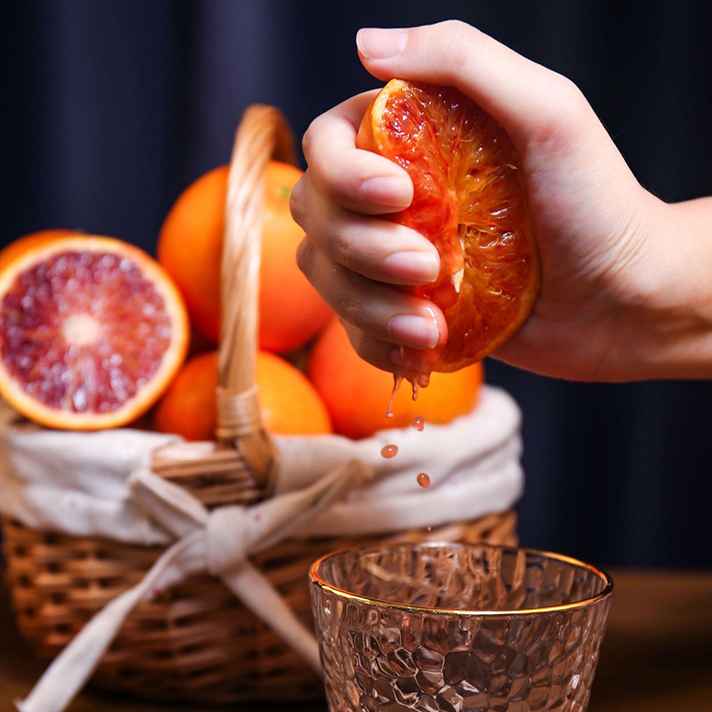 【血橙】带有血丝，晶莹剔透