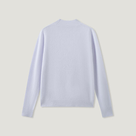 KINGDEER/KD 秋冬新款女式长袖半高领羊绒衫L805747鹿王 红色 商品图6