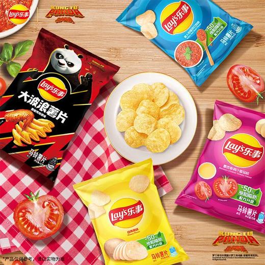 乐事大吉大利红桶620g/桶  休闲零食  膨化薯片 商品图2