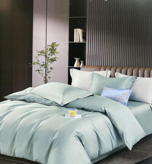 全棉素色三件套-蓝色 商品图0