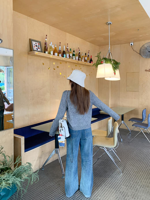 <曾小咸推荐>现货秒杀 ！微信超特价！韩系设计感针织开衫 日常209.99 立减120 秒杀89.99！！ 商品图9