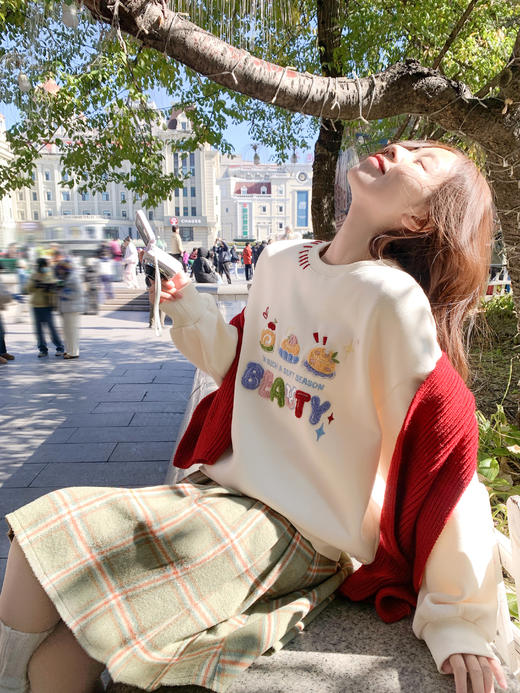 <曾小咸推荐>现货秒杀 ！微信超特价！韩系绿格纹百褶半身裙 日常139.99 立减60 秒杀79.99！！棉服外套 秒杀169.99！！ 商品图10