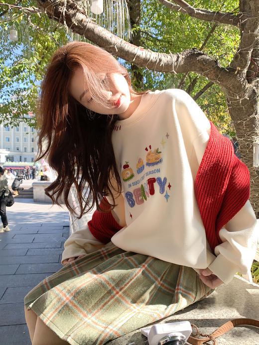 <曾小咸推荐>现货秒杀 ！微信超特价！韩系绿格纹百褶半身裙 日常139.99 立减60 秒杀79.99！！棉服外套 秒杀169.99！！ 商品图9