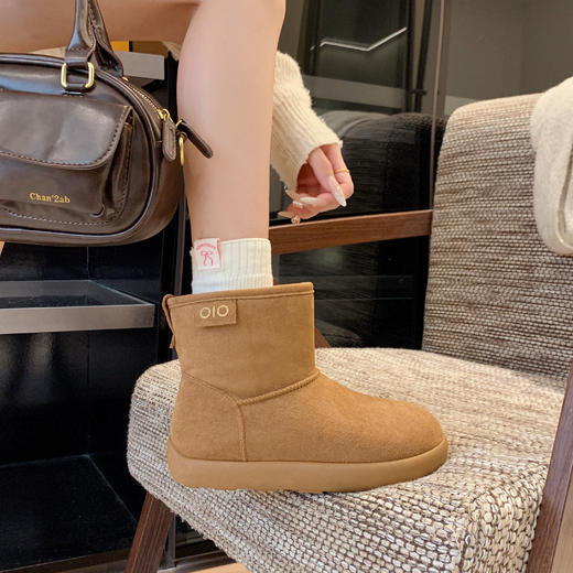 【HF】无忧购“清仓福利”小土豆厚底勃肯短靴女冬季复古加绒保暖毛毛雪地靴5501/5502/5509（截单后3-5天发货） 商品图3