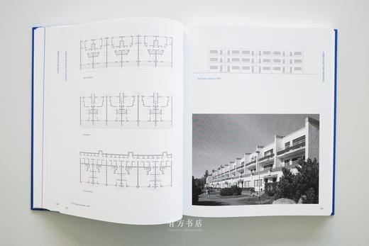 20世纪欧洲最经典的87个住房项目详细测绘图纸集（佩雷、柯布、阿尔托、伍重、罗西、塔沃拉、西扎等大师之作云集） Housing Atlas Europe 20th Century 商品图5