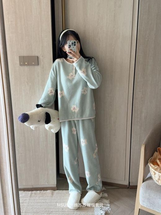 MSUSU棉苏苏暖暖家居服套装 ，被追着问的神仙家居服！穿上不想脱，“软到犯规”的云舒绒面料 商品图5