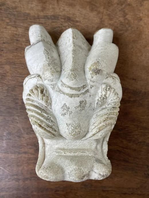 鸡骨白沁白玉龙首形笔洗，顺丰包邮 商品图14