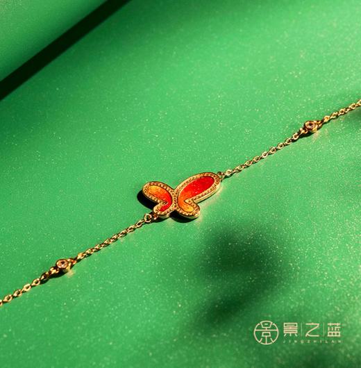 【彼达思】相思引·赤蝶手链 商品图3
