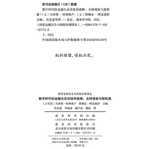 数字时代的金融生态系统和战略(国家金融安全与风险治理译丛) 商品图1