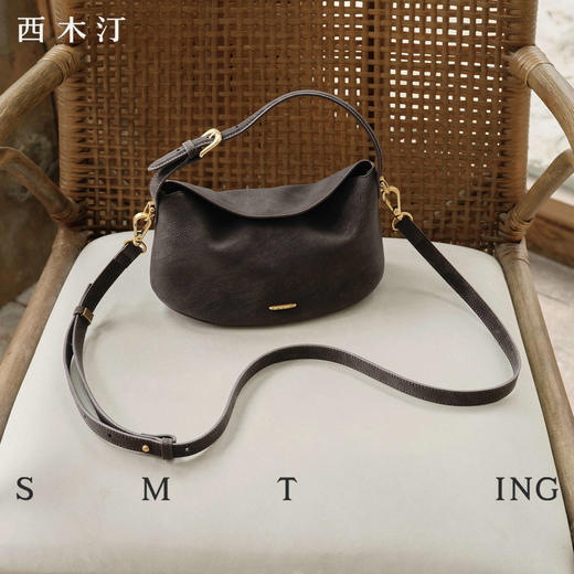 西木汀 时光里斜挎单肩包小个子手提包女士精致 商品图1