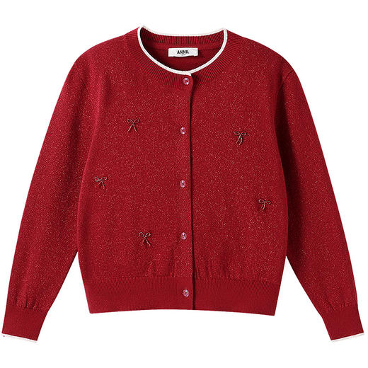 女童开衫春季新款安奈儿童装EG614689 商品图5