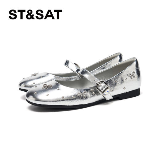 星期六26春新款蝴蝶结软糖玛丽珍SSE1111063 商品图7