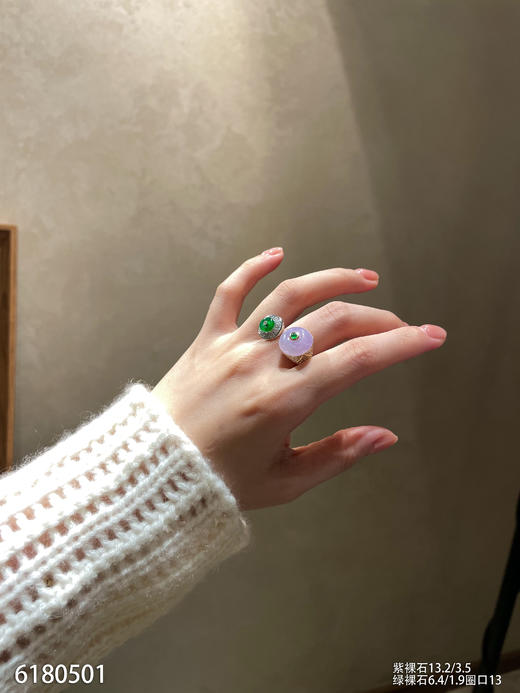 6180501，平安扣戒指。具体价格微信咨询 商品图4