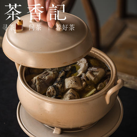 茶香记天野·小房子砂锅950ml炖锅火锅厨房好物素雅百搭实用美学 商品图2