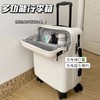 【多功能行李箱❗侧面拿东西敲方便】便携式充电接口，网红行李箱新款女学生前置开口密码行李箱子寸登机箱旅行箱，rf 商品缩略图2