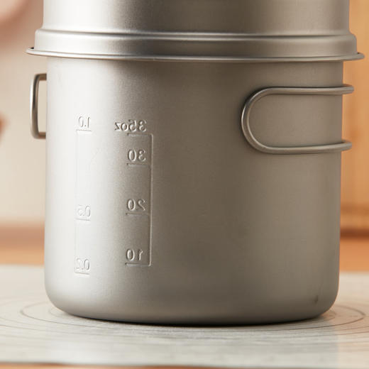 NITORI宜得利家居 野餐便携式纯钛户外煎锅汤锅套装马克杯雪拉碗 商品图1