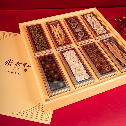 【张太和】 八方来财八养礼盒 375g送礼袋 商品图4