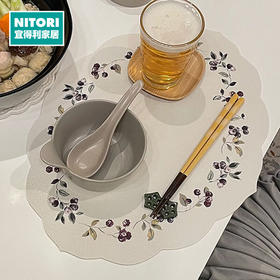 NITORI宜得利家居 餐桌餐具餐垫子隔热ins风PVC餐垫