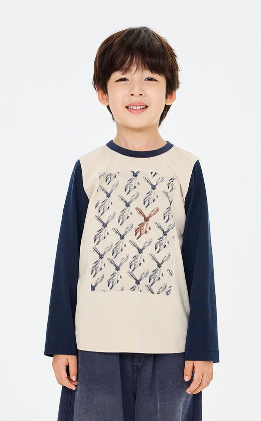 jnby   26年春款  长袖T恤 1Q2111380 商品图3